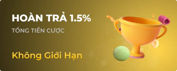 Fabet hoàn trả 1.5% không giới hạn hàng ngày, thanh toán siêu tốc